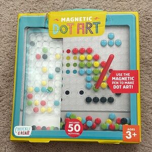 Magnetic Dot Art Creative Panel - Multicolor